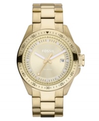This striking Decker watch from Fossil features the perfect blend of modern and vintage. This striking Decker watch from Fossil features the perfect blend of modern and vintage.