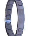 Dynamis bracelet, stainless steel tribal gecko design