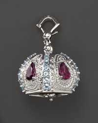 Inspired by Zen philosophy, this intricately detailed, polished sterling silver meditation bell from Paul Morelli softly jingles. Inspired by Zen philosophy, this intricately detailed, polished sterling silver meditation bell from Paul Morelli softly jingles.