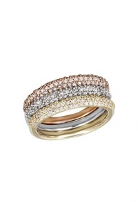 Effy Jewlery Moderna Trio Diamond Ring, 0.98 TCW Ring size 7 Effy Jewlery Moderna Trio Diamond Ring, 0.98 TCW Ring size 7