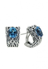 Effy Jewlery Balissima Lagoon Blue Topaz Earrings, 4.50 TCW Effy Jewlery Balissima Lagoon Blue Topaz Earrings, 4.50 TCW