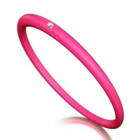Classic Collection Bangle M (7 inches) Kiss n Tell: Fuchsia Classic Collection Bangle M (7 inches) Kiss n Tell: Fuchsia