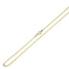 14K Yellow Gold 2mm Gucci Star Chain Gucci Flat Chain Necklace 18