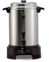 West Bend 13500 55-Cup Polished-Aluminum Commercial Coffee Urn