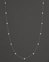 Diamond Necklace in 18K White Gold, 2.0 ct. t.w.