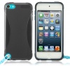 splash VAPOR Slim Fit Flex Case Cover for Apple iPod Touch 5 5G 5th Generation (BLACK) - 2012 NEWEST MODEL