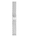 Give your watch a high-shine makeover with Michele's bracelet strap -- the silver-tone band is a luxe addition to your wristwear.