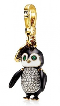 Juicy Couture Jewelry Penguin Charm Gold Limited Edition 2012 Juicy Couture Jewelry Penguin Charm Gold Limited Edition 2012