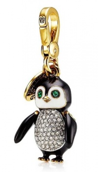 Juicy Couture Jewelry Penguin Charm Gold Limited Edition 2012