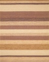 Liora Manne Ravella Stripe Rug, 24-Inch by 36-Inch, Sand