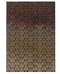 In striking, linked geometry, the Palermo area rug creates a captivating, luxurious color palette from black to tan. Woven of durable, long nylon fibers that also offer a soft hand, it serves to enliven any space with sheer modern style. In striking, linked geometry, the Palermo area rug creates a captivating, luxurious color palette from black to tan. Woven of durable, long nylon fibers that also offer a soft hand, it serves to enliven any space with sheer modern style.
