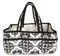 Trend Lab Storage Caddy, Versailles Black And White Trend Lab Storage Caddy, Versailles Black And White