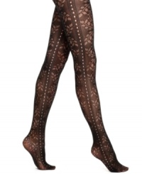 Give your gams the attention they deserve with these exquisite sheers from Berkshire. With a flirty floral design and dainty dot accent, they'll add instant allure to any outfit. Give your gams the attention they deserve with these exquisite sheers from Berkshire. With a flirty floral design and dainty dot accent, they'll add instant allure to any outfit.