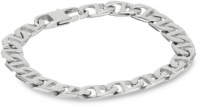 Men's Stainless Steel Marine Link Bracelet, 9 Men's Stainless Steel Marine Link Bracelet, 9