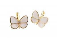Crazy Sale!!!delicate Shell Butterfly Stud Earrings Crazy Sale!!!delicate Shell Butterfly Stud Earrings