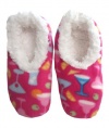 Snoozies Cocktail Fleece Lined Footies