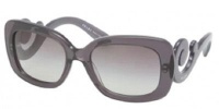 Prada 27OS KAM0A7 Transparent Grey 27OS Square Sunglasses Cycling, Running, Driving Prada 27OS KAM0A7 Transparent Grey 27OS Square Sunglasses Cycling, Running, Driving