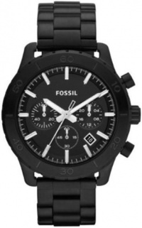 Fossil Keaton Stainless Steel Watch Black Fossil Keaton Stainless Steel Watch Black