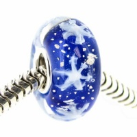 Queenberry Sterling Silver Let It Snow Snowflake Blue Glass Bead For Pandora Troll Chamilia Biagi European Charm Bracelets Queenberry Sterling Silver Let It Snow Snowflake Blue Glass Bead For Pandora Troll Chamilia Biagi European Charm Bracelets