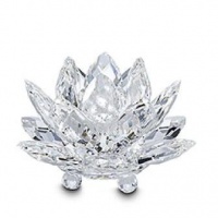 Swarovski Waterlily Candleholder, small 011867 Swarovski Waterlily Candleholder, small 011867
