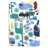 Ah Goo Baby The Diaper Pouch, Blue, Green Ah Goo Baby The Diaper Pouch, Blue, Green
