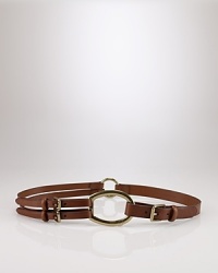 Multiple straps, buckles and rings add rich textural interest to denim and dresses alike. From Lauren Ralph Lauren. Multiple straps, buckles and rings add rich textural interest to denim and dresses alike. From Lauren Ralph Lauren.