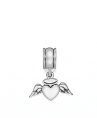Celebrate a soaring heart with this adorable sterling silver bead. Donatella is a playful collection of charm bracelets and necklaces that can be personalized to suit your style! Available exclusively at Macy's. Celebrate a soaring heart with this adorable sterling silver bead. Donatella is a playful collection of charm bracelets and necklaces that can be personalized to suit your style! Available exclusively at Macy's.