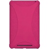 Amzer AMZ94388 Silicone Jelly Soft Skin Fit Case Cover for Asus Nexus 7, Google Nexus 7 - 1 Pack - Retail Packaging - Hot Pink