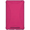 Amzer AMZ94388 Silicone Jelly Soft Skin Fit Case Cover for Asus Nexus 7, Google Nexus 7 - 1 Pack - Retail Packaging - Hot Pink
