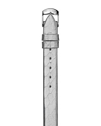 This metallic snakeskin watch strap is the perfect finish to a Philip Stein watch head. This metallic snakeskin watch strap is the perfect finish to a Philip Stein watch head.