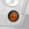 Rugged Ridge 12419.26 Black Turn Signal Lamp Trim for 2007-2010 Jeep Wrangler and Wrangler Unlimited JK