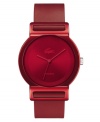 Code red: this bold Tokyo collection watch from Lacoste takes your energy level sky-high.