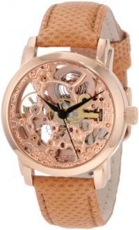 Akribos XXIV Women's AKR431RG Rose Gold Skeleton Automatic Watch Akribos XXIV Women's AKR431RG Rose Gold Skeleton Automatic Watch