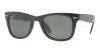 Ray-Ban RB4105 601/50/22 BLACK FRAME WITH GREEN/GREY POLARIZED LENSES SIZE 50mm
