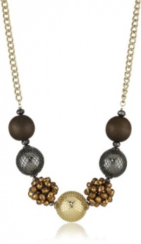Kenneth Cole New York Urban Mesh Multi-Bead Necklace Kenneth Cole New York Urban Mesh Multi-Bead Necklace