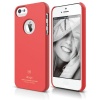 elago S5 Slim Fit Case for iPhone 5 + Logo Protection Film included - eco friendly Retail Packaging - Soft Feeling Italian Rose