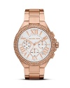 In the season's hottest color--rose gold--this Michael Kors watch is a sophisticated and stylish every day accessory.