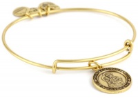 Alex and Ani Bangle Bar St. Anthony Russian-Gold Expandable Bracelet Alex and Ani Bangle Bar St. Anthony Russian-Gold Expandable Bracelet