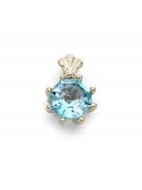 THE LOOKBee collectionBee and dot accentsBlue topaz detailSterling silver setting Latch closure THE MEASUREMENTLength, about 1ORIGINMade in USAPlease note: chain not included. THE LOOKBee collectionBee and dot accentsBlue topaz detailSterling silver setting Latch closure THE MEASUREMENTLength, about 1ORIGINMade in USAPlease note: chain not included.