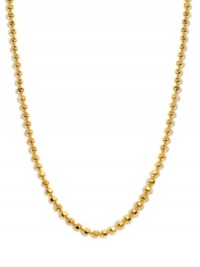 Alex Woo Chain Precious Metal Diamond-Cut Ball Chain Alex Woo Chain Precious Metal Diamond-Cut Ball Chain