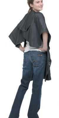 Andre Dri-Back Shampoo Cape, Black Andre Dri-Back Shampoo Cape, Black