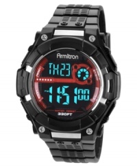 A contemporary sport watch built tough with multiple functions, by Armitron. A contemporary sport watch built tough with multiple functions, by Armitron.