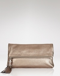 Effortless for evening, this Michael Kors clutch is an elegant companion to your cocktail look, crafted of rich leather. Effortless for evening, this Michael Kors clutch is an elegant companion to your cocktail look, crafted of rich leather.