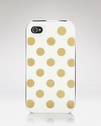 kate spade new york knows how to hit the dot. In a ditzy print, this iPhone case will keep your gadget in spit spot shape. kate spade new york knows how to hit the dot. In a ditzy print, this iPhone case will keep your gadget in spit spot shape.