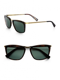 Retro inspired style handcrafted of mixed media elements. Available in oak frames with G15 polar lenses.Acetate/metal100% UV ProtectionImported Retro inspired style handcrafted of mixed media elements. Available in oak frames with G15 polar lenses.Acetate/metal100% UV ProtectionImported