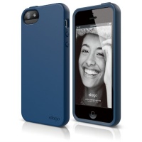 elago S5 Flex Case for iPhone 5 - eco friendly Retail Packaging - Jean Indigo elago S5 Flex Case for iPhone 5 - eco friendly Retail Packaging - Jean Indigo