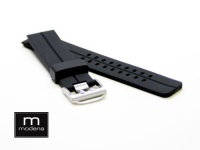 22mm Double Tang Modena Italian Rubber Dive Watch Band Fits LuminoxSeries: 3000 Original Navy SEAL Dive Series, etc. 22mm Double Tang Modena Italian Rubber Dive Watch Band Fits LuminoxSeries: 3000 Original Navy SEAL Dive Series, etc.