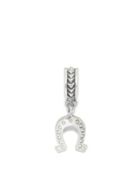 Accessorize with a little bit of luck with this dangling horseshoe charm in sterling silver. Donatella is a playful collection of charm bracelets and necklaces that can be personalized to suit your style! Available exclusively at Macy's. Accessorize with a little bit of luck with this dangling horseshoe charm in sterling silver. Donatella is a playful collection of charm bracelets and necklaces that can be personalized to suit your style! Available exclusively at Macy's.