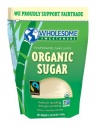 Wholesome Sweeteners Fair Trade Organic Sugar, 16-Ounce Pouches (Pack of 12)