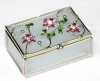 StealStreet SS-A-38090 Floral Decoration Jewelry Box, Pink